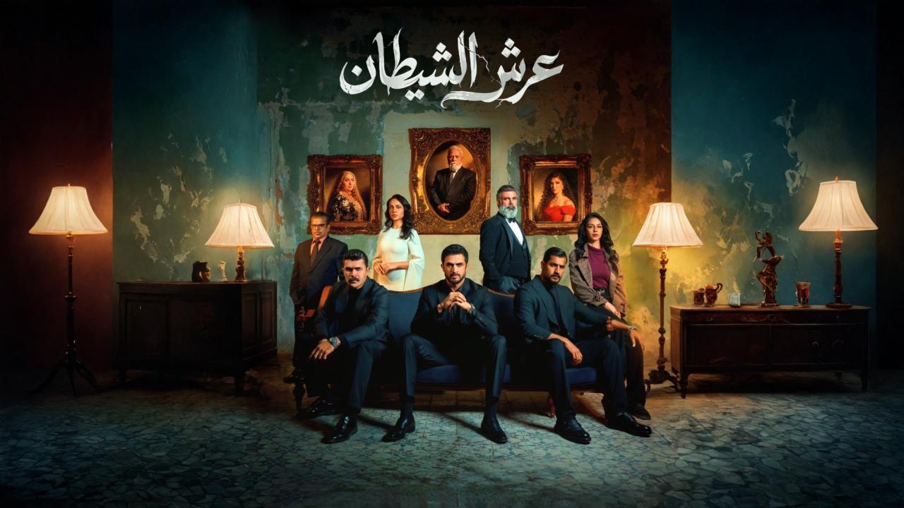 مسلسل عرش الشيطان الحلقة 17 السابعة عشر